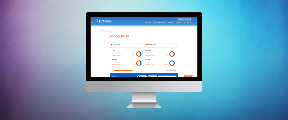 IPTP Networks ra mắt công cụ so sánh Internet Exchange Point - IXP Compare
